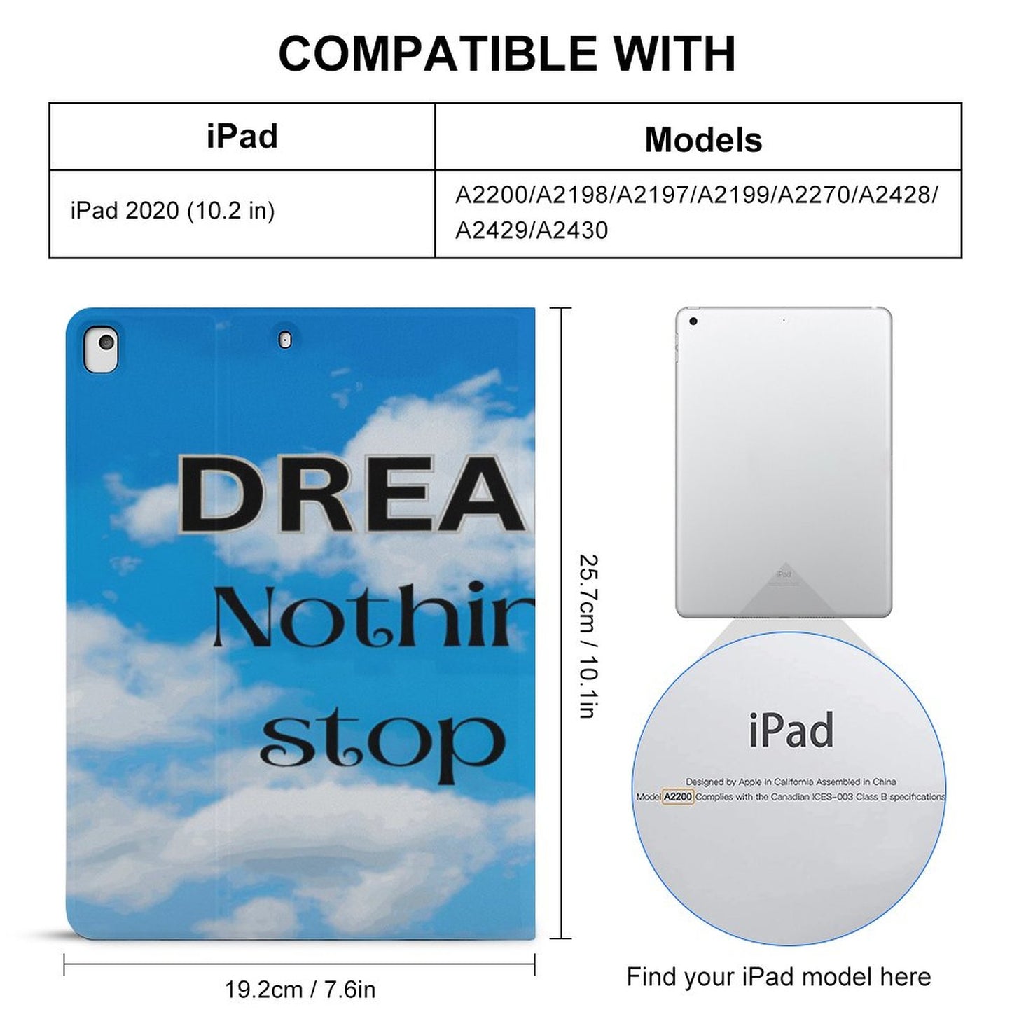 Book-Style  iPad Protector with Apple Pen Slot