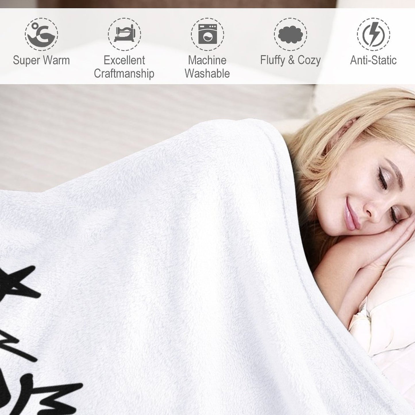 280gsm Flannel Blanket-60"x80" (Dual-sided Printing)