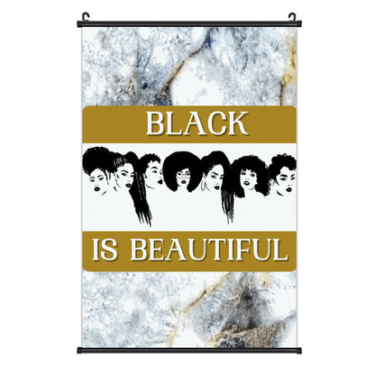 Canvas Hanging Poster with Scrolls-16"x24"/ 40x60cm