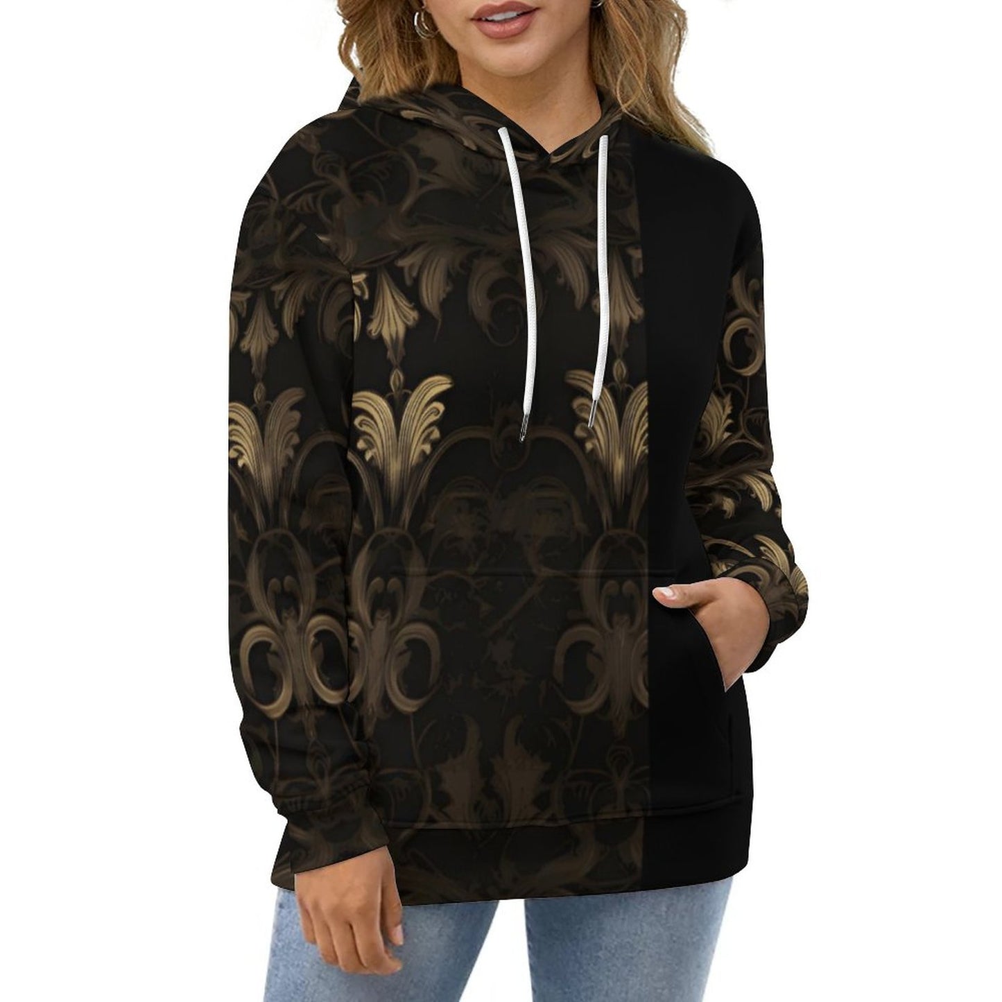 230gsm Men's Cool Hoodie with Double-layer Cap (All-Over Printing)
