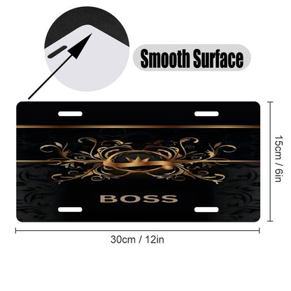 Car License Plate-11.8”x5.9”