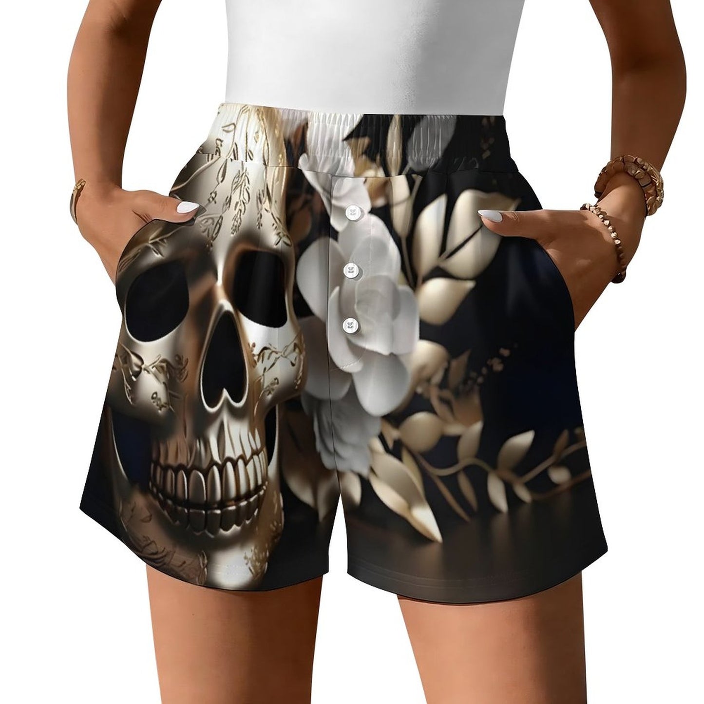 Women’s Casual Lounge Sleep Pants (All-Over Printing)
