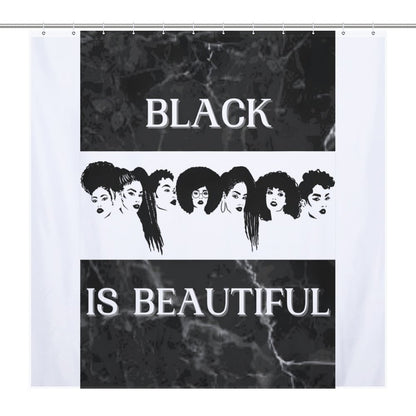 Flower Shower Curtain-66x72Inch (168x183cm)