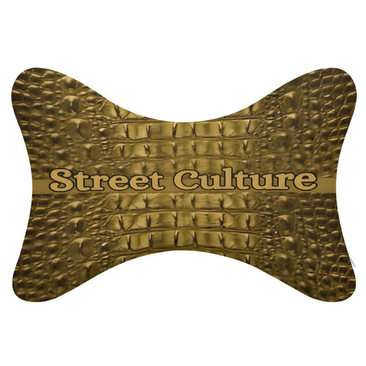 STREET CULTURE Alligator MEMORY FOAM Car Pillow (high-quality softness)