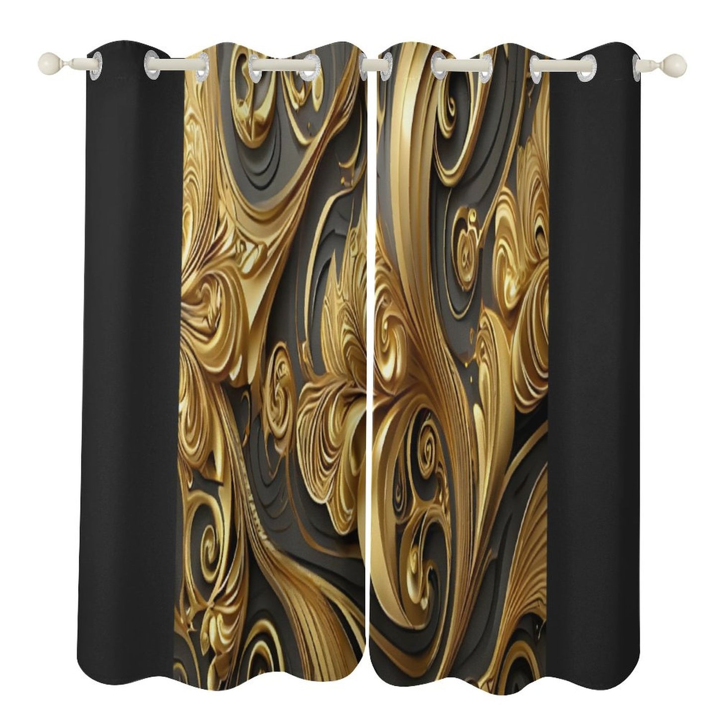 Grommet Curtain-52"x72"/ 132x183cm