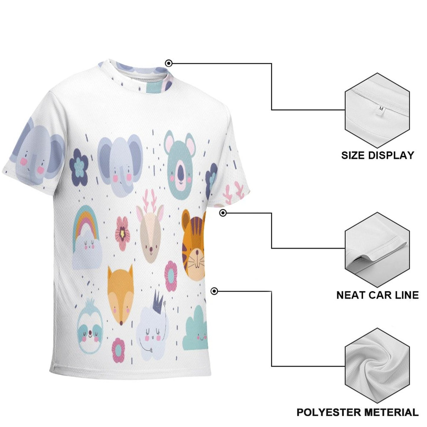 T-shirt for Teens (All-Over Printing)