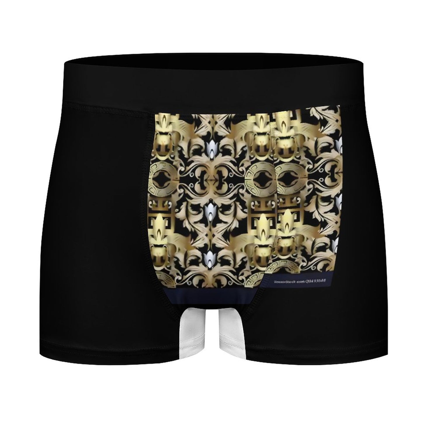 DTG 190gsm Cotton Comfort Soft Boxer Briefs for Men(All-Over Printing)