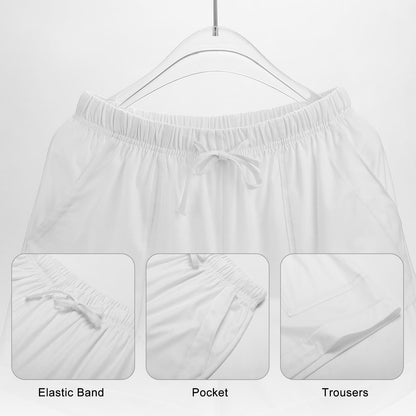 Loose High Waisted Shorts(All-Over Printing)