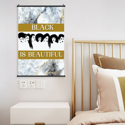 Canvas Hanging Poster with Scrolls-16"x24"/ 40x60cm
