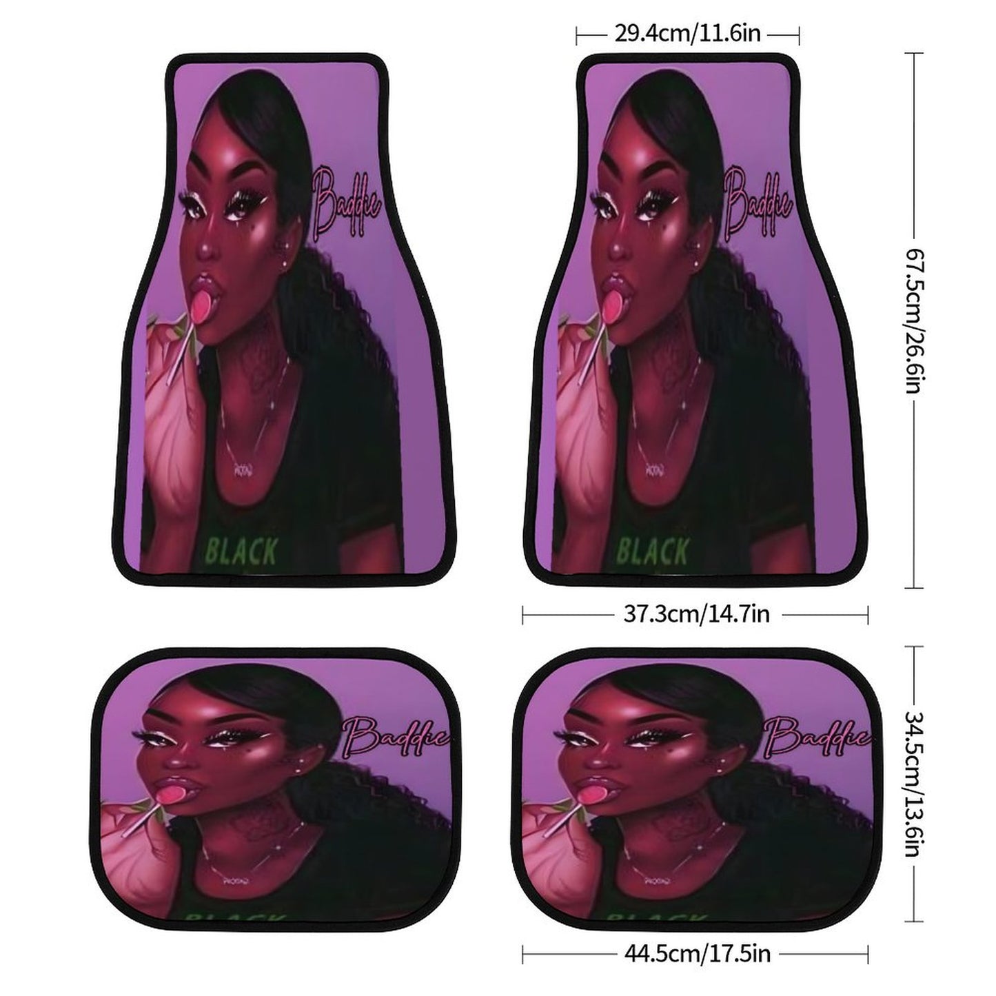 Car Mat Set of 4