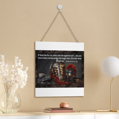 Square Wood Wall Decor Hanging Sign-12"x12"/30x30cm