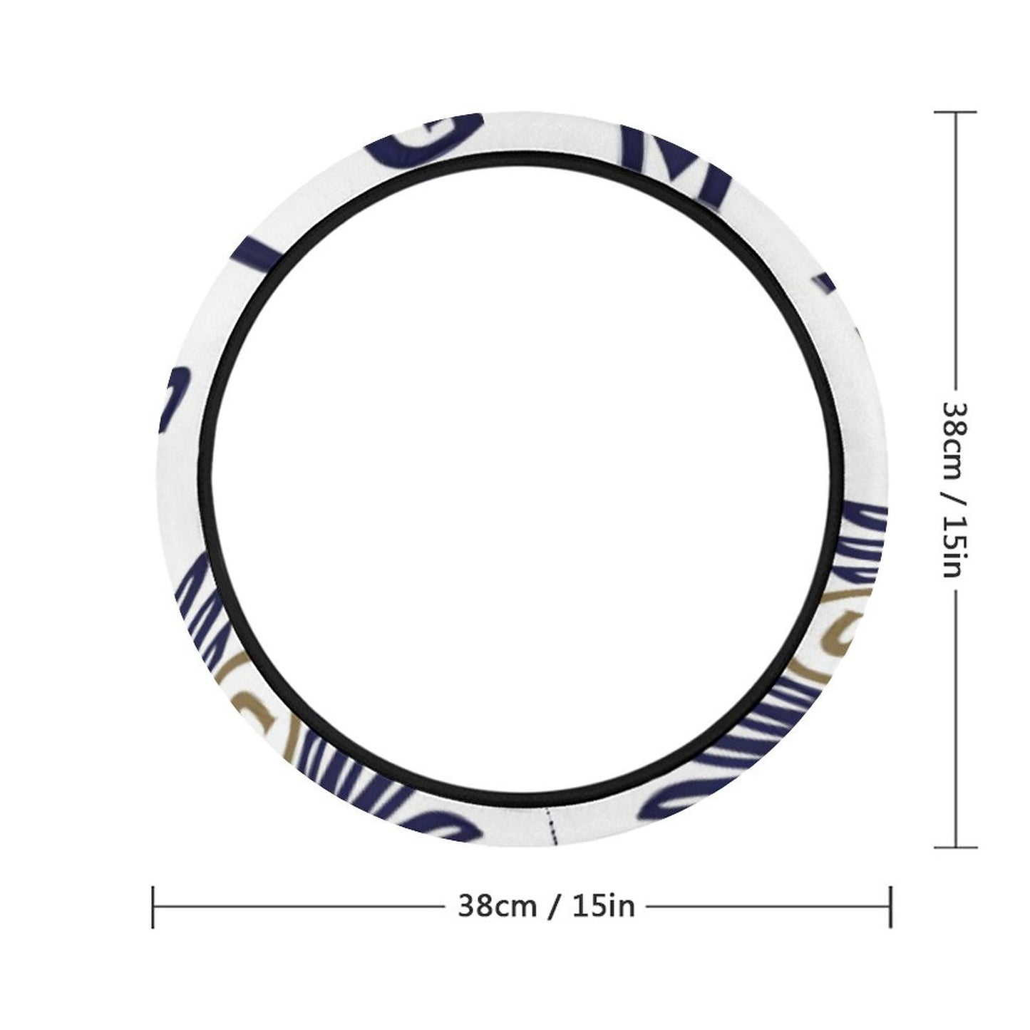 Car Steering Wheel Cover