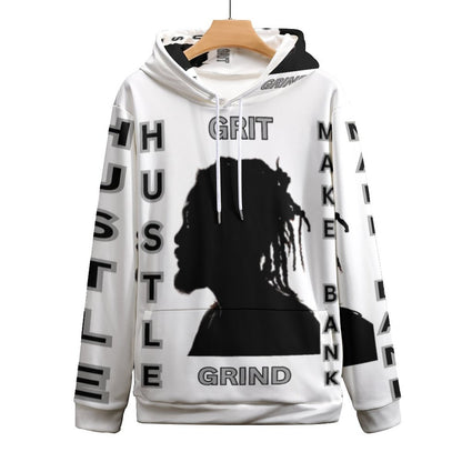 230gsm Men's Cool Hoodie with Double-layer Cap (All-Over Printing)