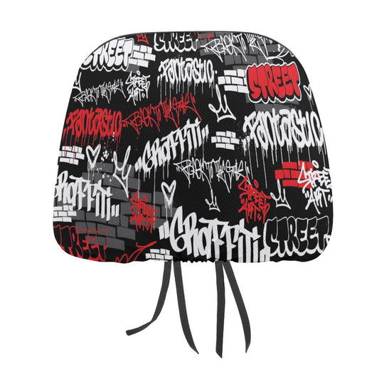 Custom Car Headrest Covers