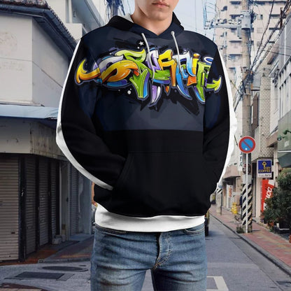 COLORFUL GRAFFITI Hoodie for Men-SMALL-3XL