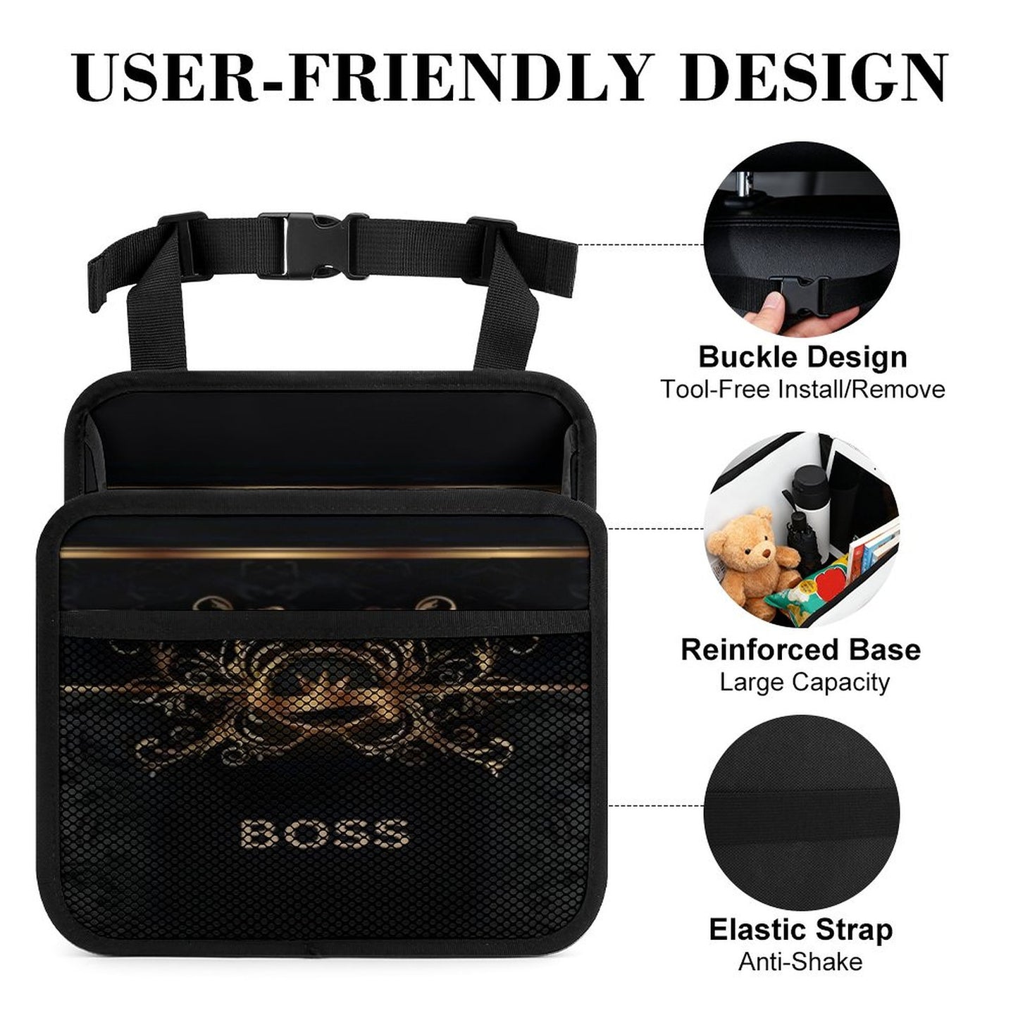Car Seat Storage Bag(All-Over Printing)