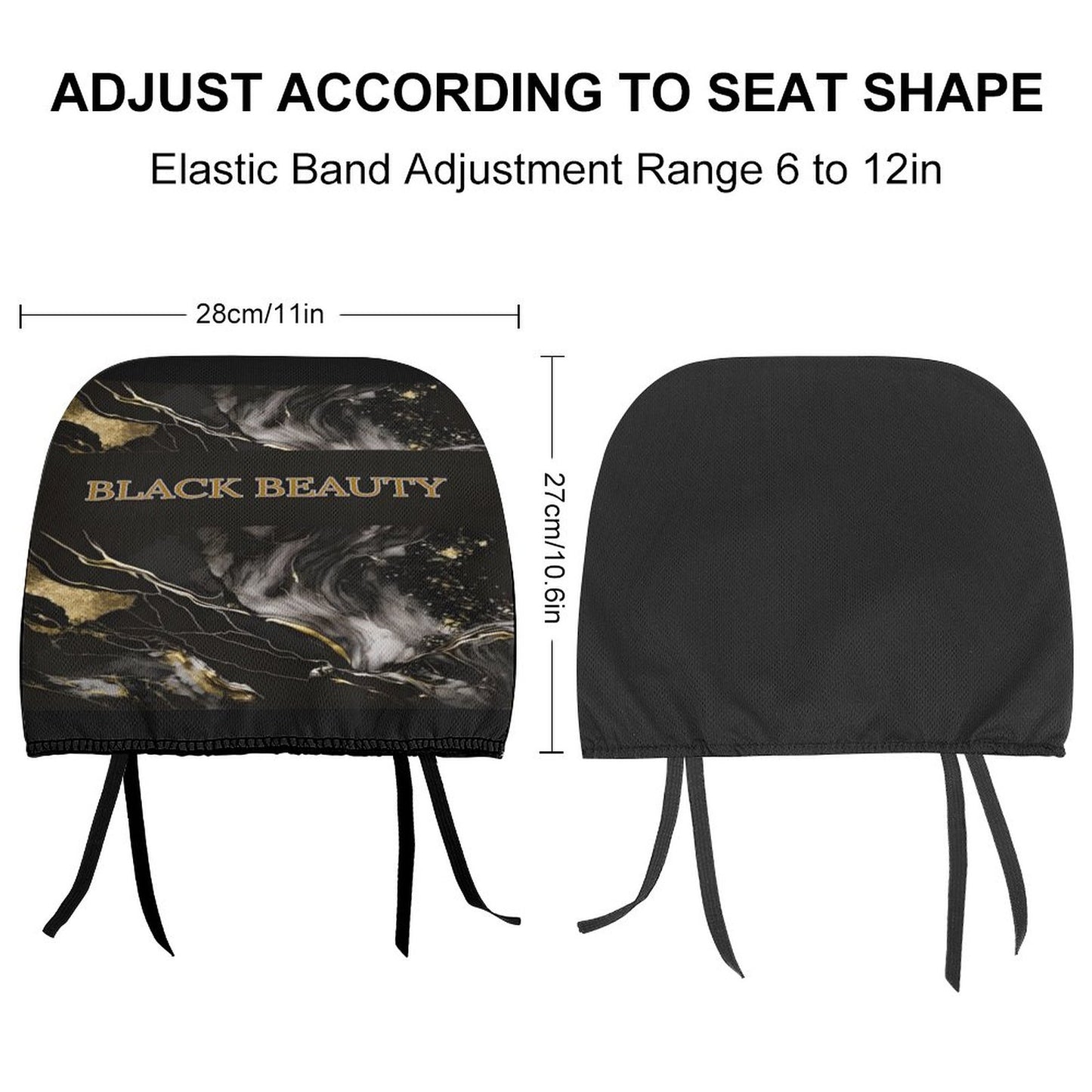 Custom Car Headrest Covers
