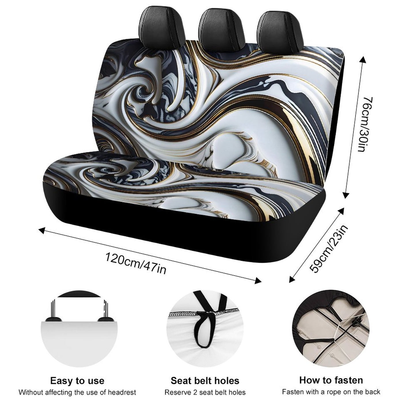 Back Seat Cover for Cars