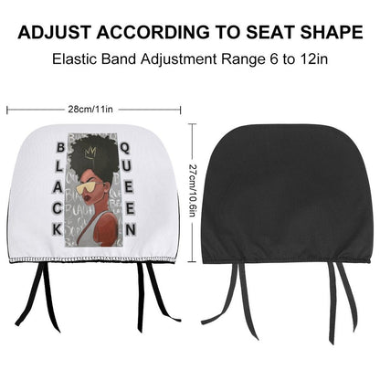 Custom Car Headrest Covers