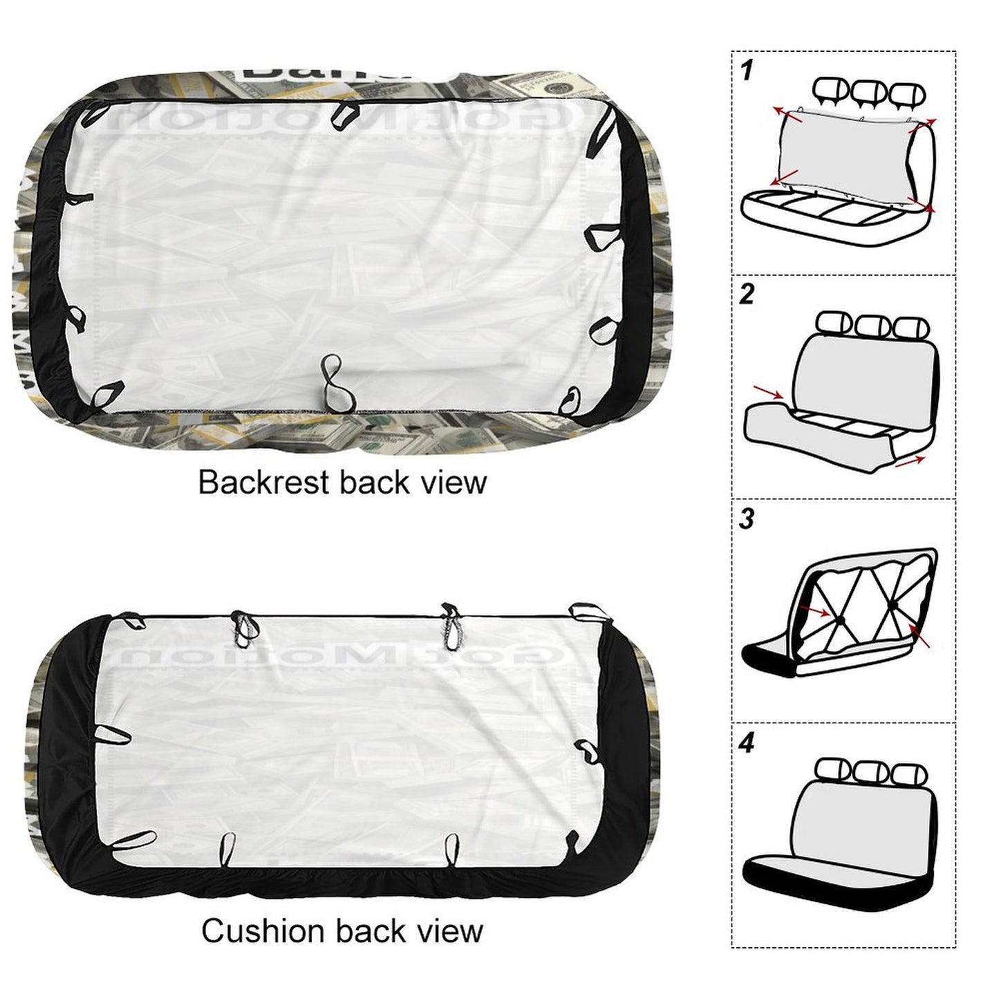 Back Seat Cover for Cars