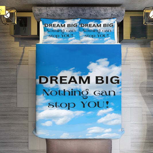 3-Piece Bedding Set-102"x90"/ 259x229cm (Dual-sided Printing)