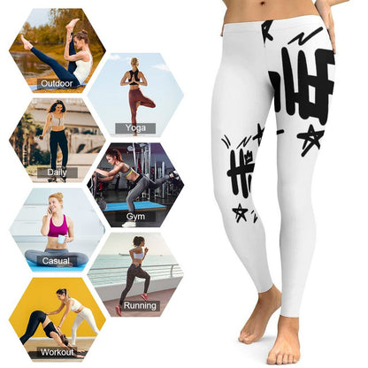 Hot Yoga Pants for Women SY010 (All-Over Printing)
