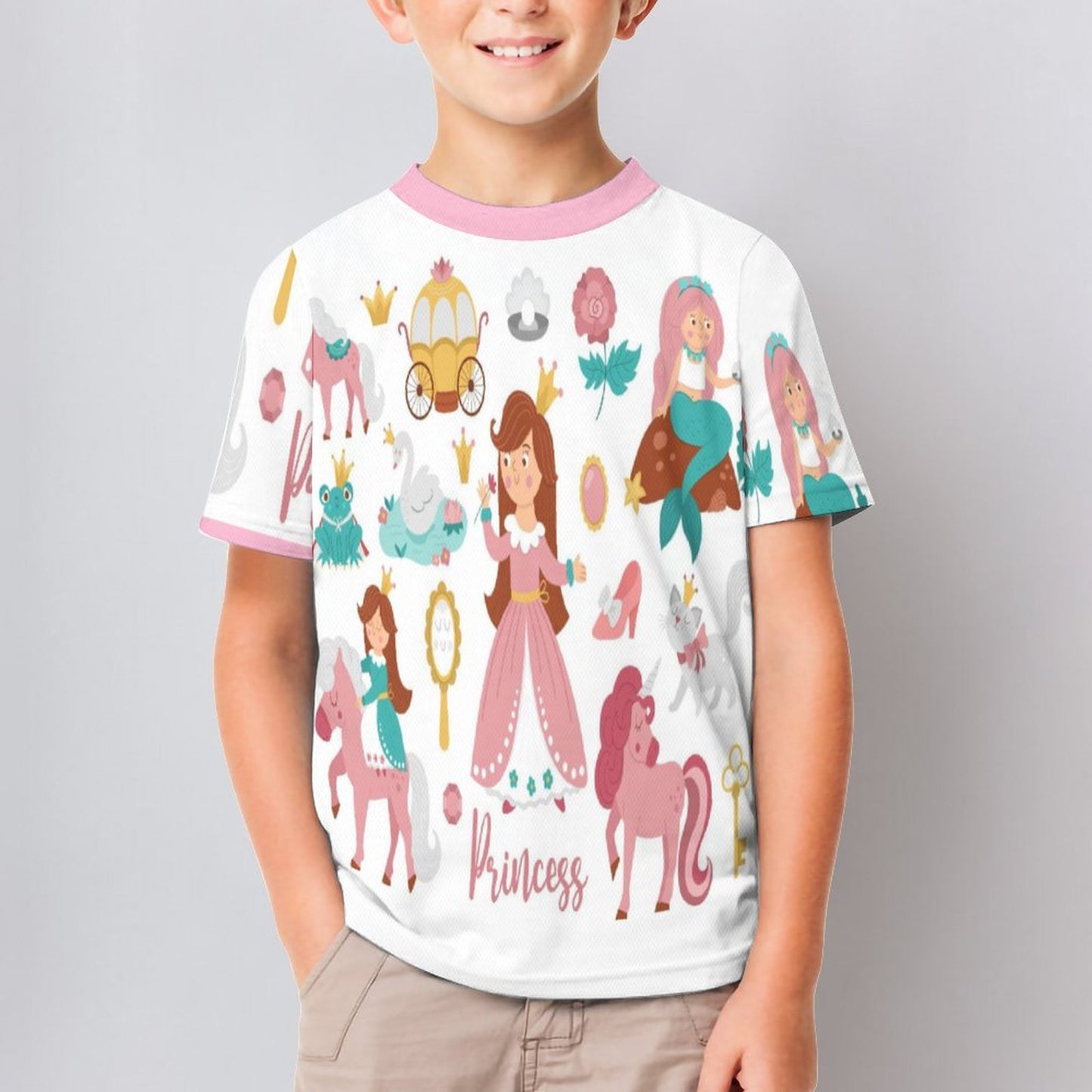 Short Sleeve Kid's T-Shirt ET (All-Over Printing)