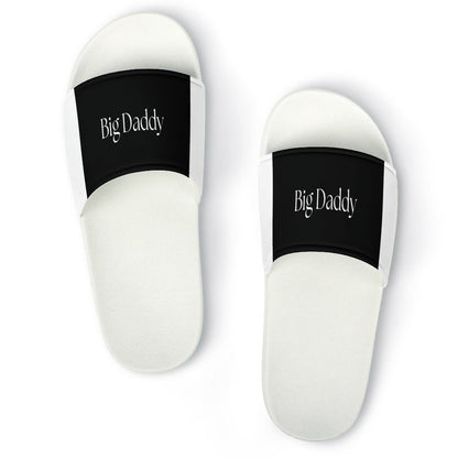 Unisex PVC Slippers-BIG DADDY (WHITE SOLES/BLACK SOLES)