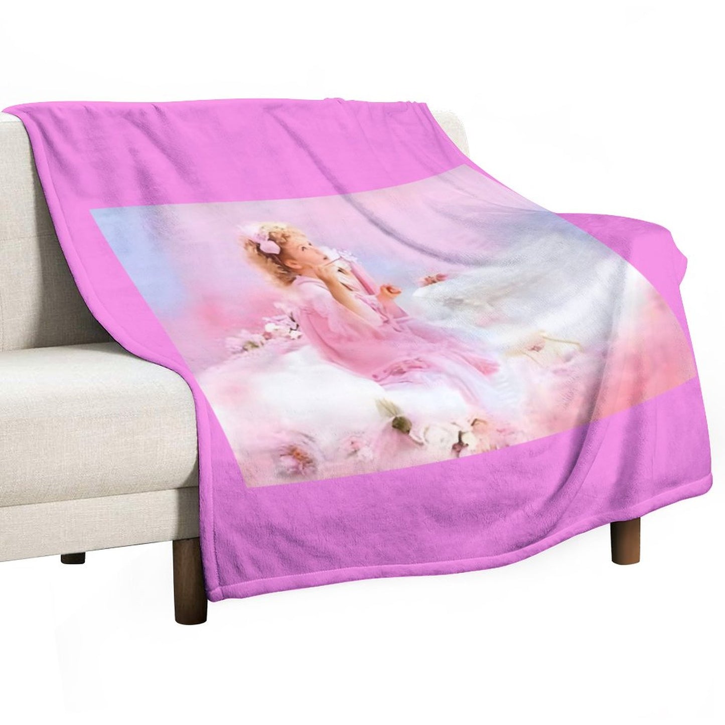 280gsm Flannel Blanket-30"x40" (Dual-sided Printing)