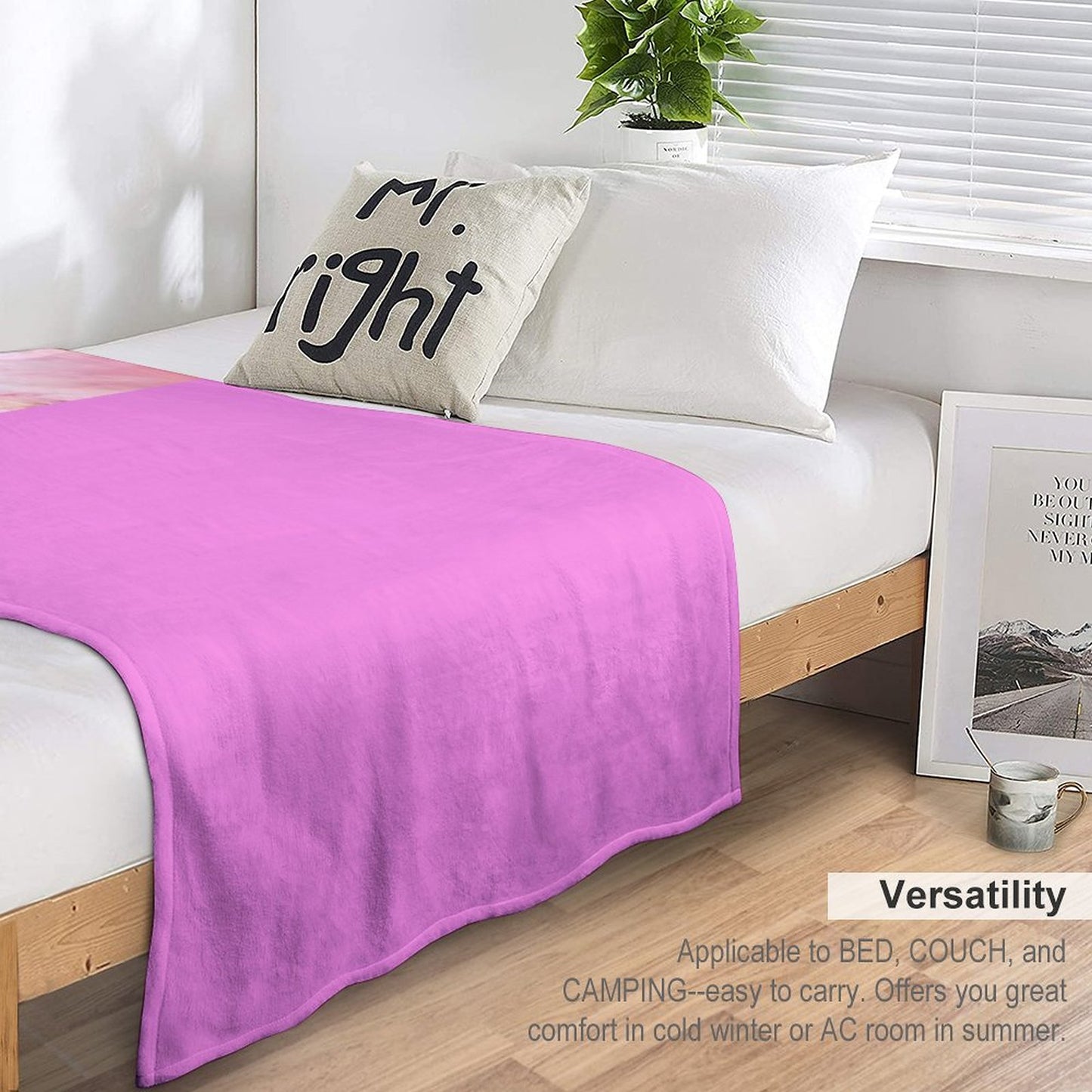 280gsm Flannel Blanket-50"x60" (Dual-sided Printing)