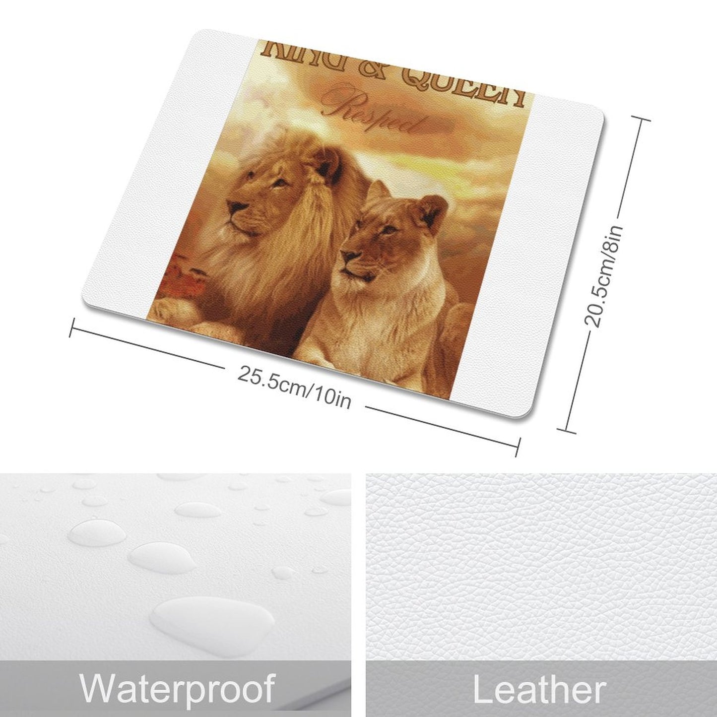 PU Leather Mouse Pad