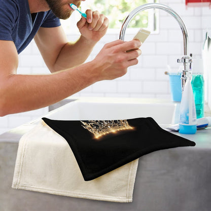 Coral Velvet Towel