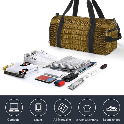 STREET CULTURE Alligator GYM/TRAVEL Bag-large capacity