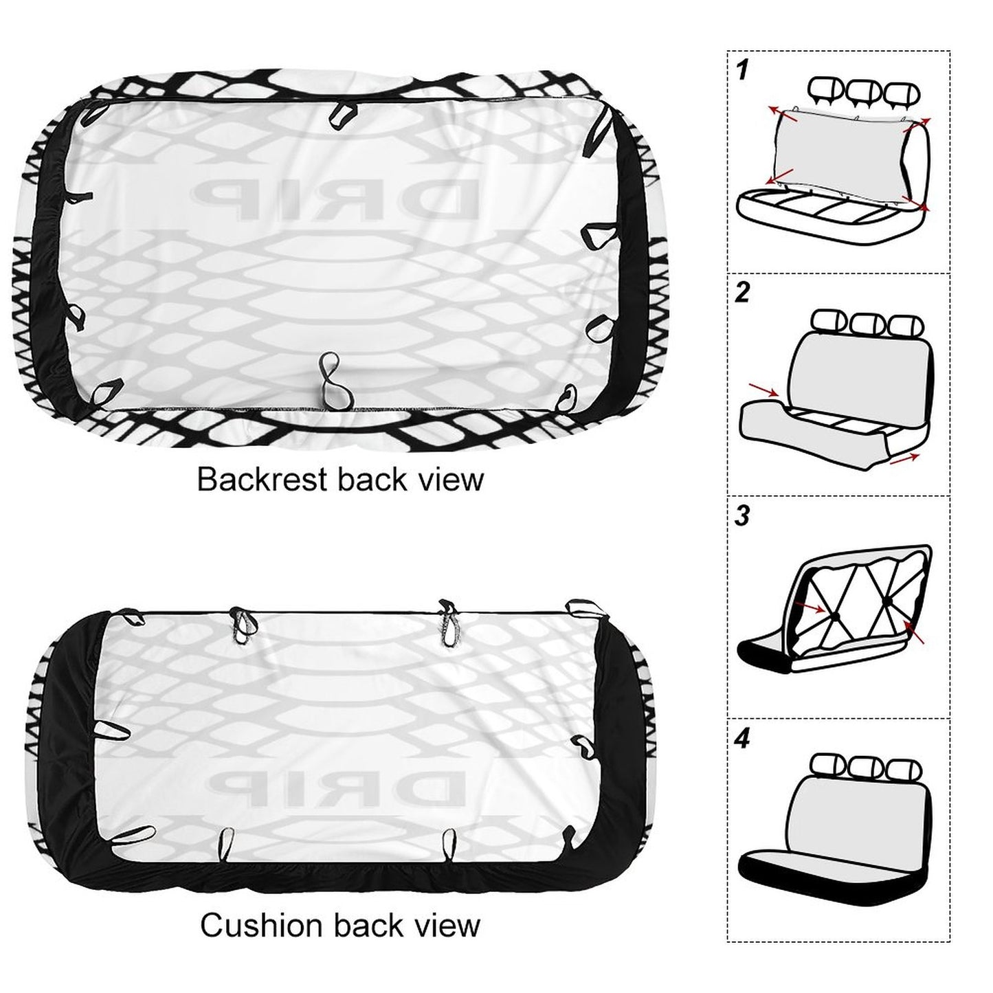 Back Seat Cover for Cars