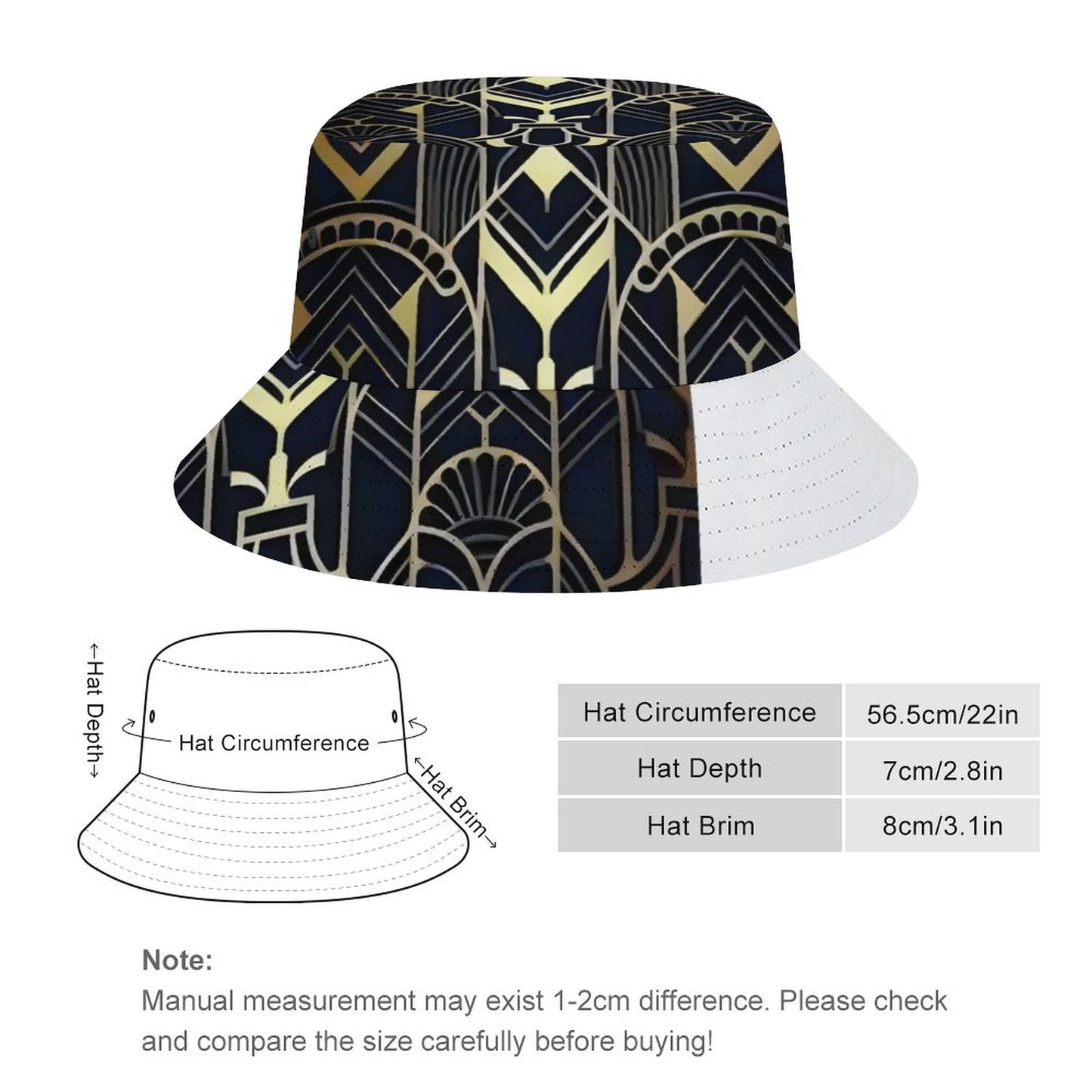 Adult Unisex Bucket Hat (All-Over Printing)