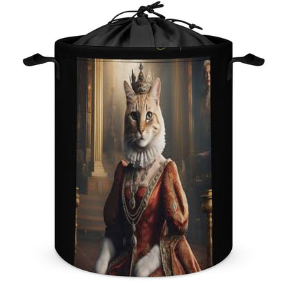 Drawstring collapsible Laundry Basket