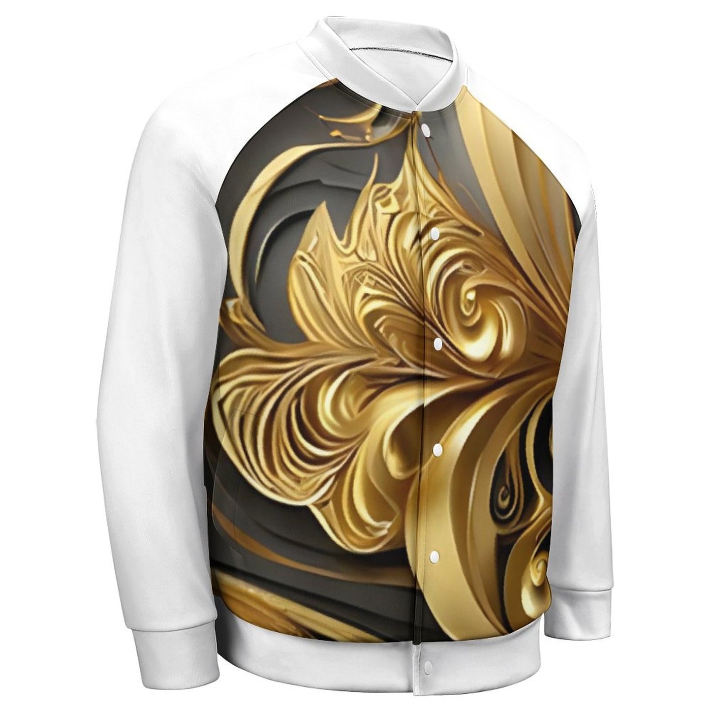 Men's Baseball Jacket (All-Over Printing)