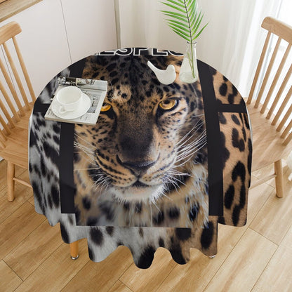 Round Tablecloth on Round Table