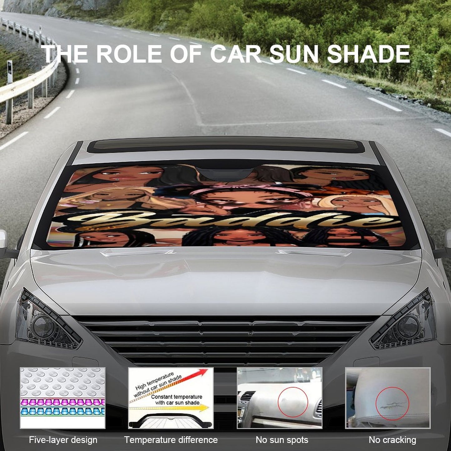 Car Cool with Sun Shades