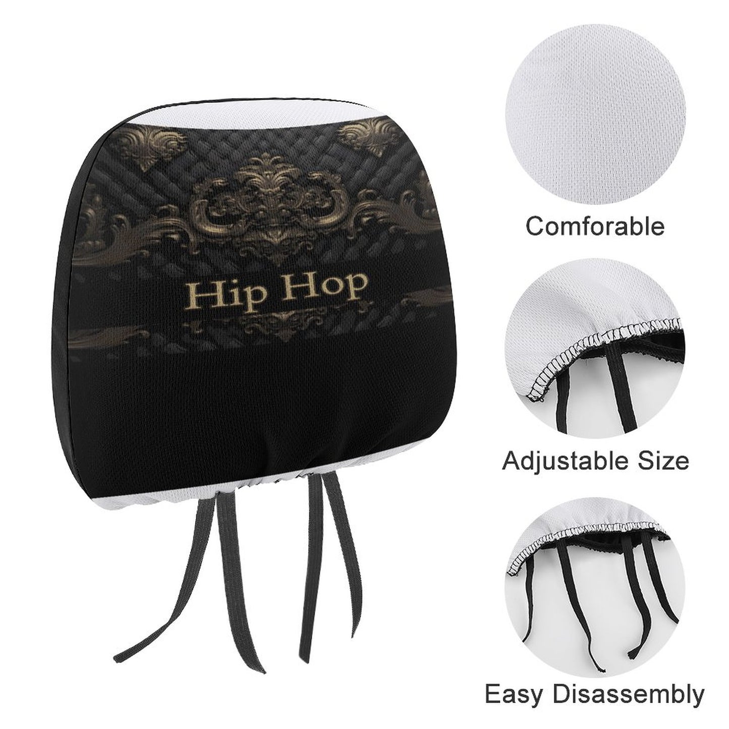Custom Car Headrest Covers