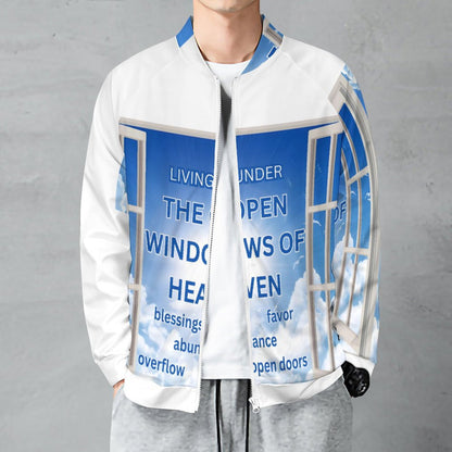 Raglan Zip-up Shirt(All-Over Printing)
