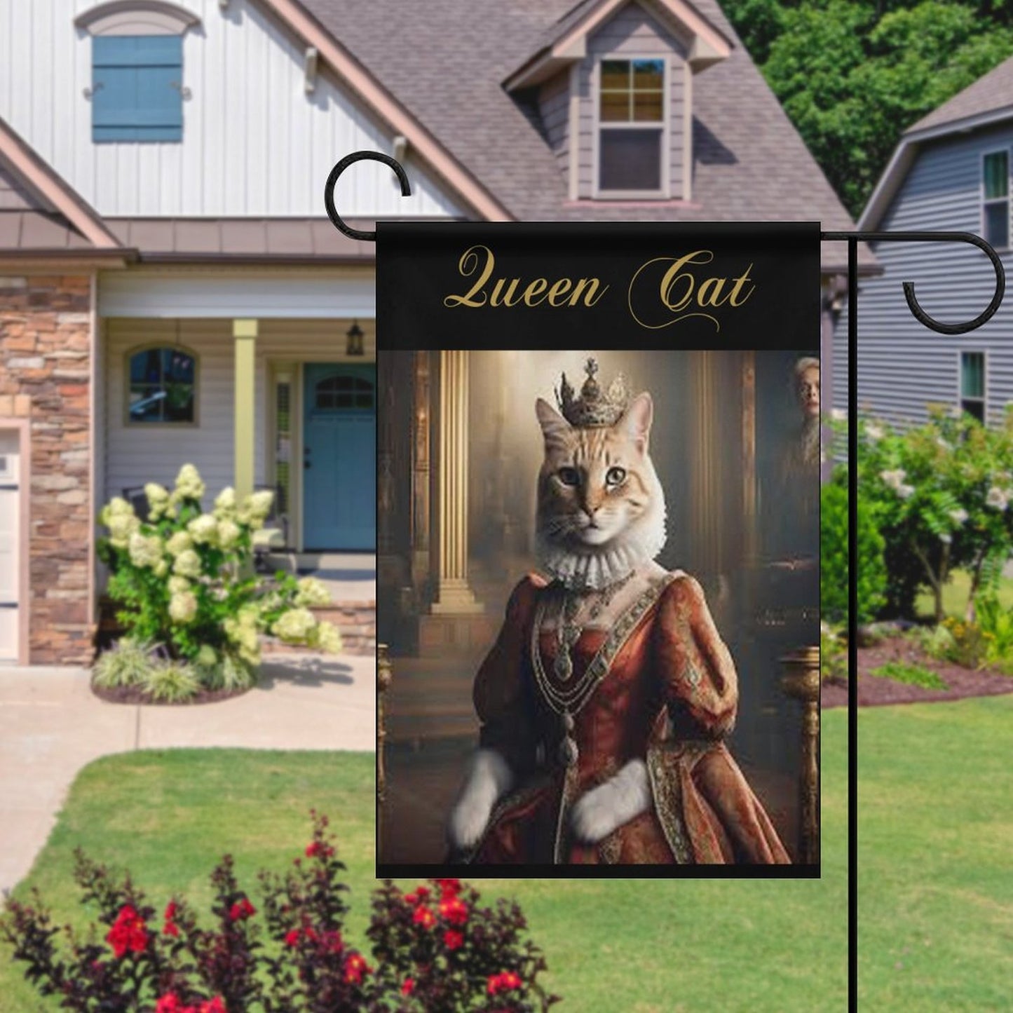 Garden Flag (2 Pics on 2 Sides)-12"x18"