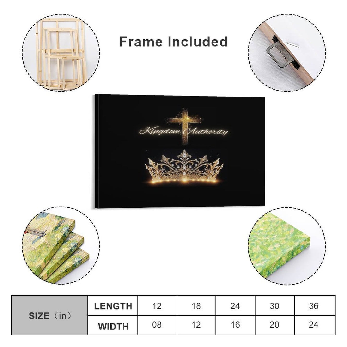 Hanging Poster (Horizontal 3:2)-12x18 inch/ 8x12 inch
