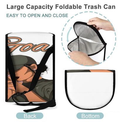 Collapsible Car Trash Bin