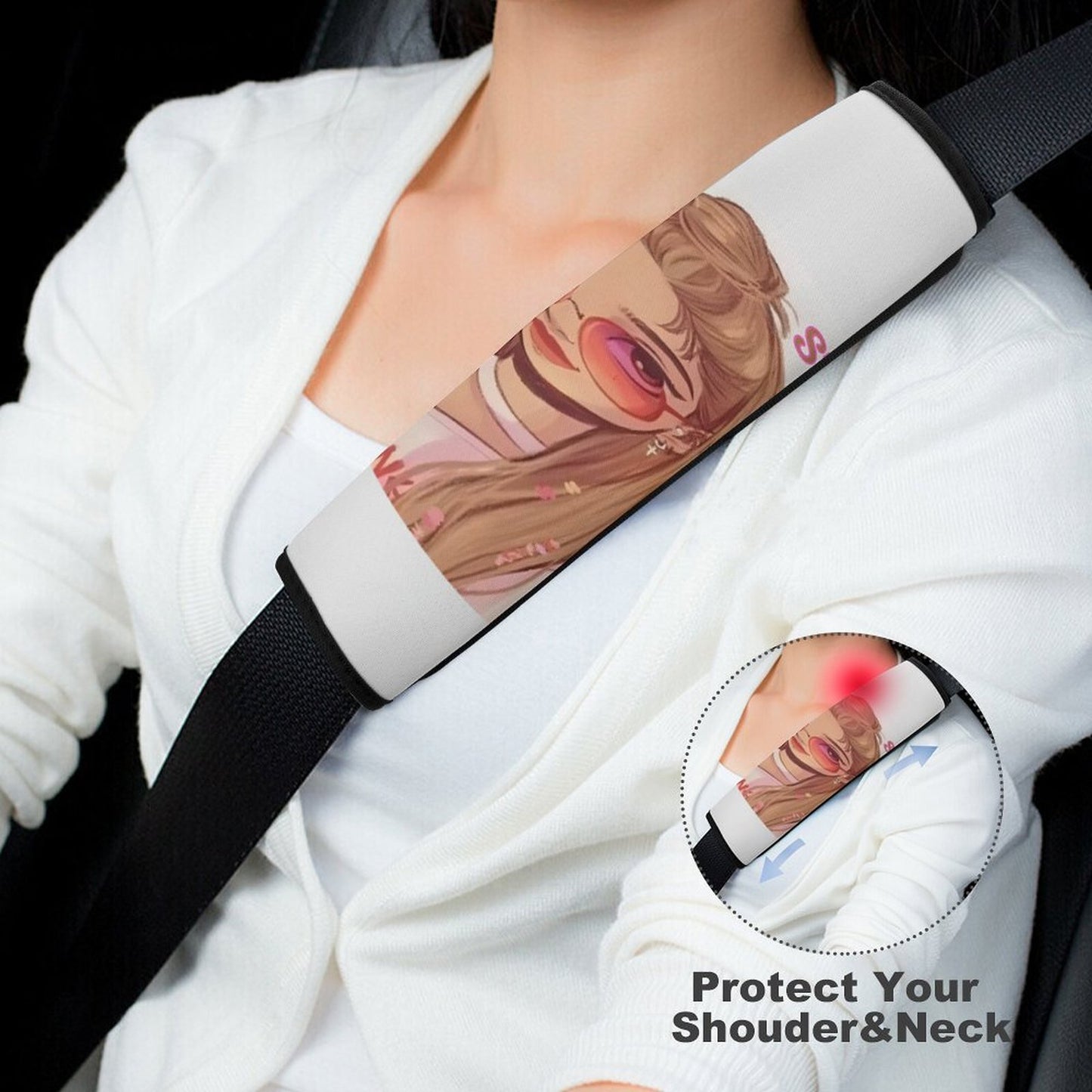 Car Seat Belt Shoulder Pad