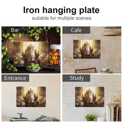 Horizontal Personalized Metal Wall Art Tin Sign-5.5"x7.9"/14x20cm