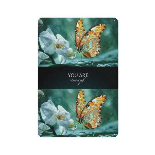 Custom Metal Signs-11.8"x7.9"-YOU ARE ENOUGH