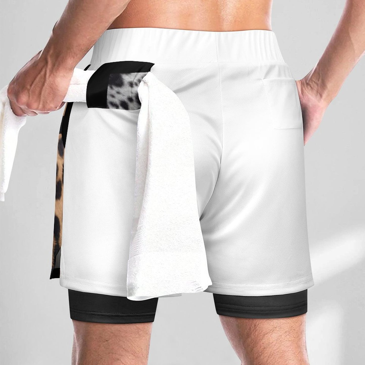 Men Beach Shorts with 4 Pockets DS076