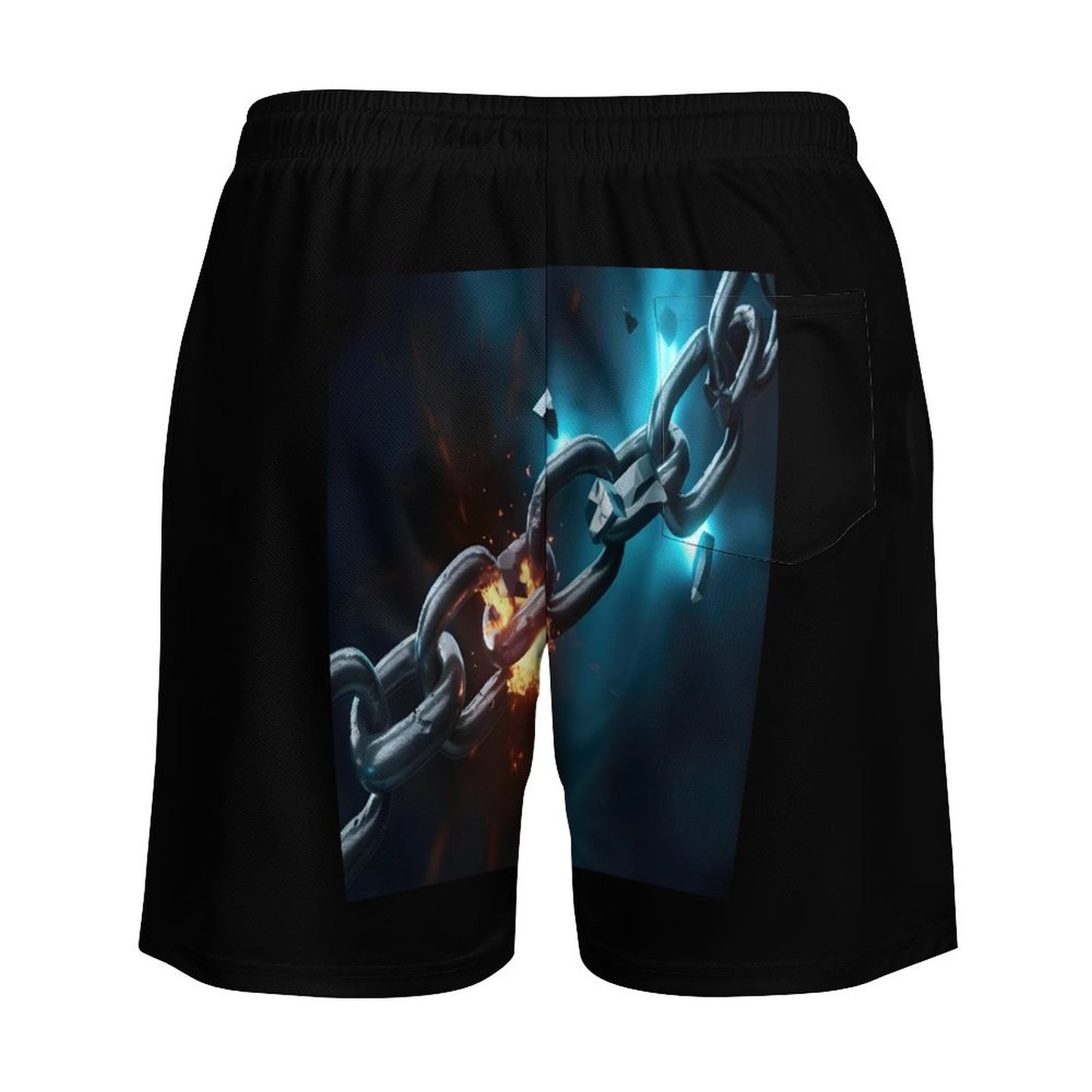 Men's Beach Shorts with 4 Pockets