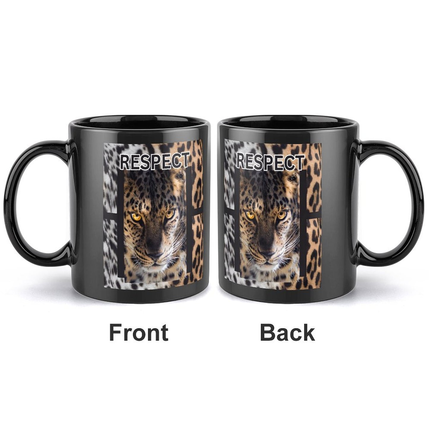 Personalized Photo Coffee Mugs with Identical Patterns